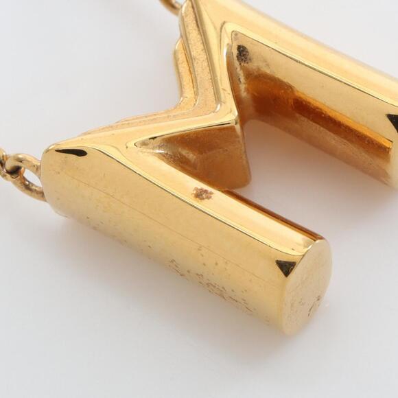 LOUIS VUITTON Gold Necklace - Picture 8 of 8